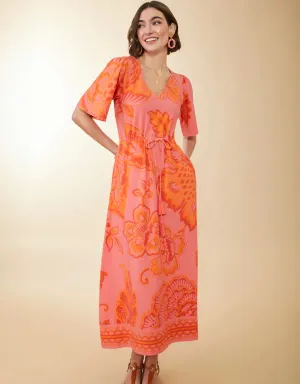 Blakelynn Midi Dress - Richmond Hill Jacobean