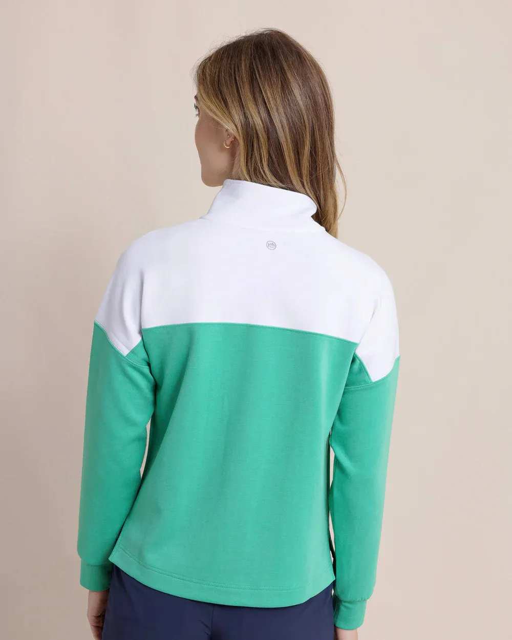 Braylyn Zip Pullover - Simply Green