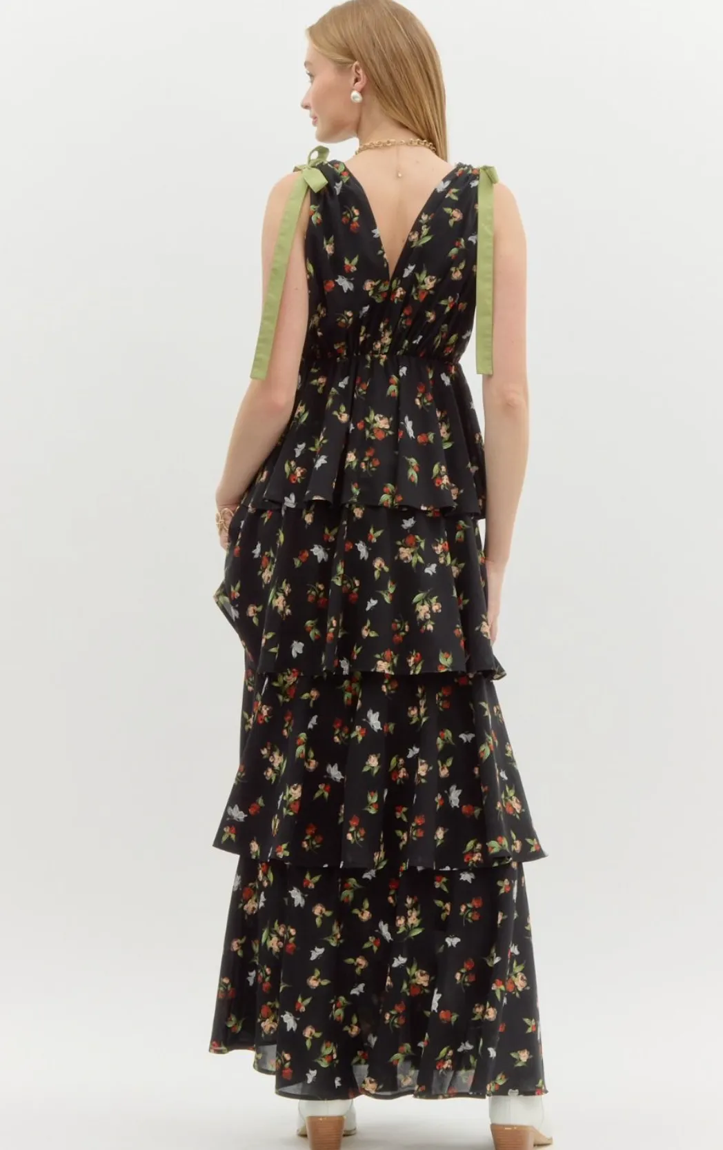 Cora Tiered Maxi Dress