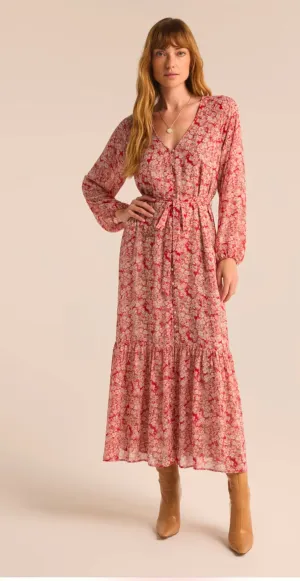 Della Floral Print Dress