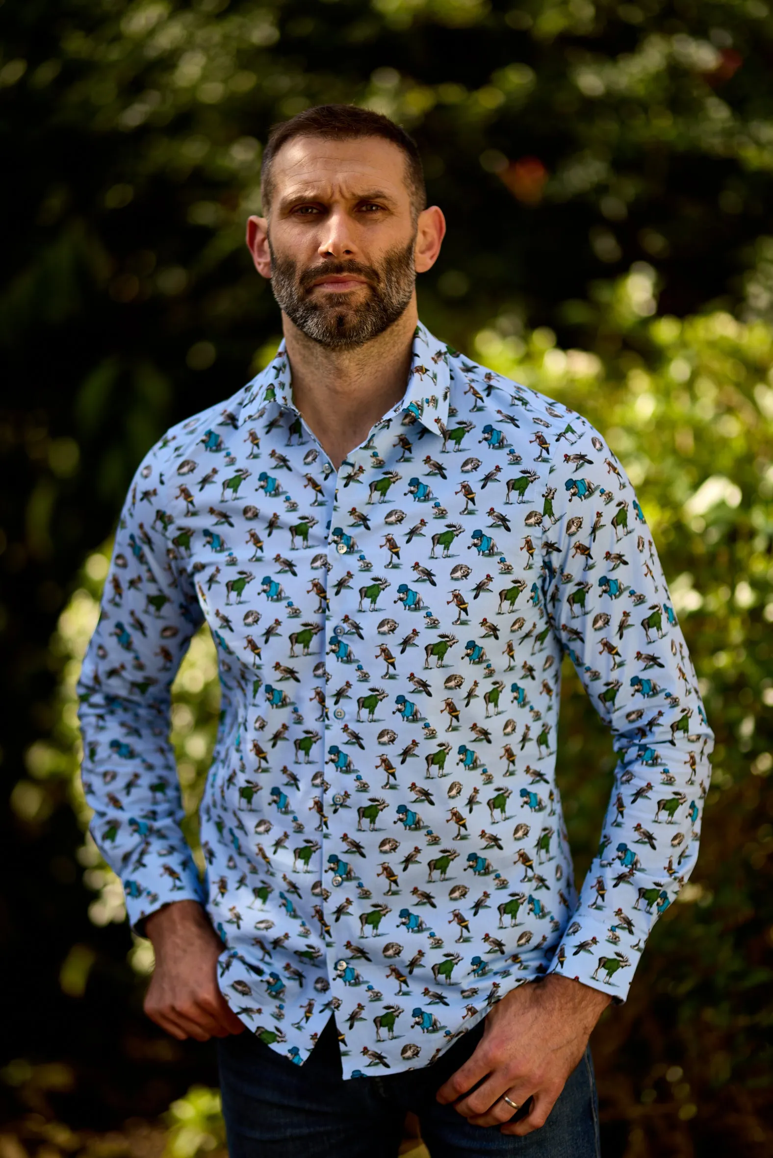 Gun Hill Mens Dreadnought shirt - Multi
