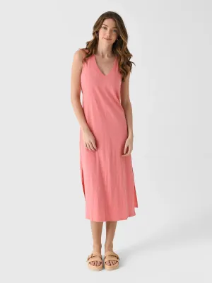 Palisades Midi Dress - Sunset Pink