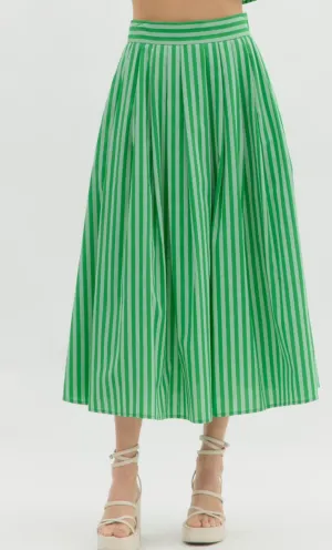 Philippa Stripe Skirt