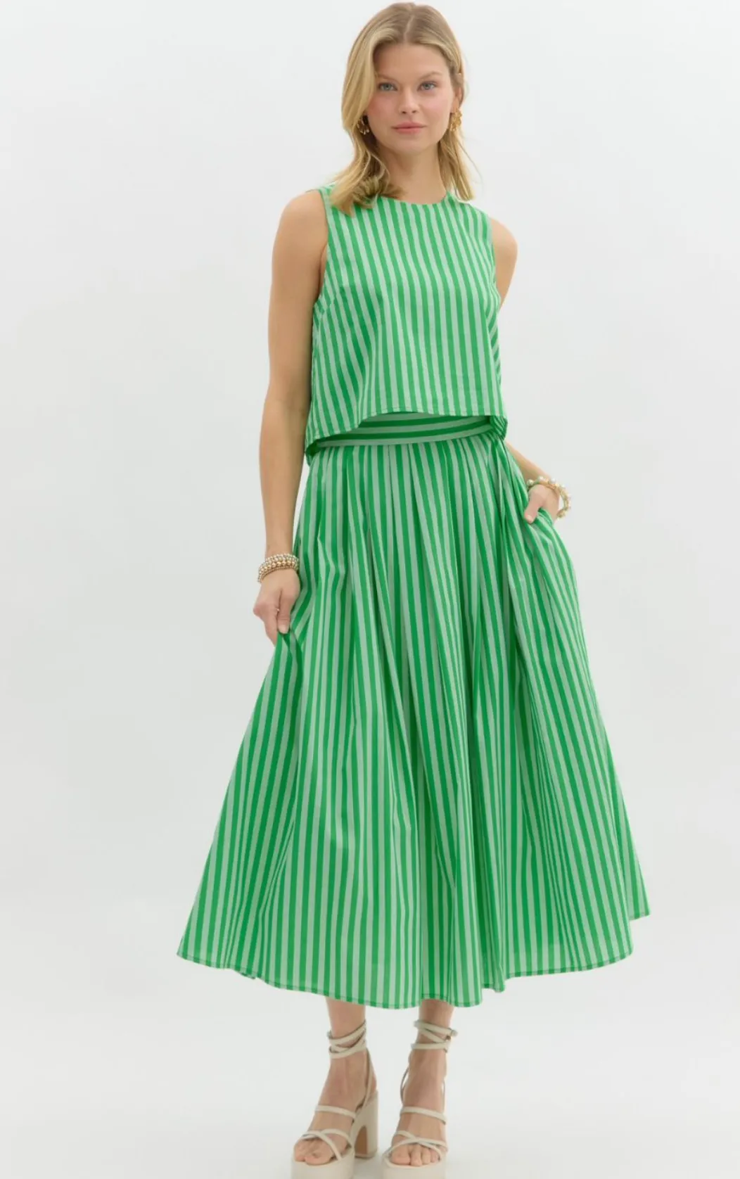 Philippa Stripe Tank