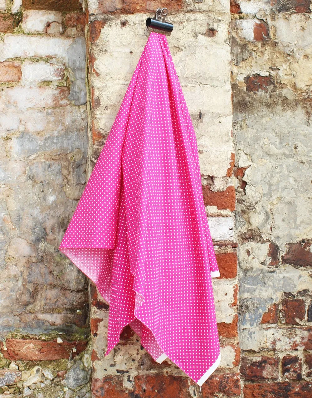 Pin Spot Cotton Poplin Fabric