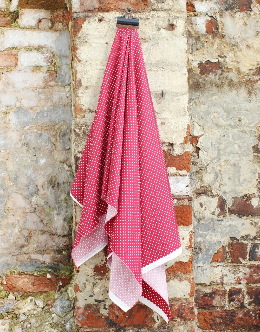 Pin Spot Cotton Poplin Fabric