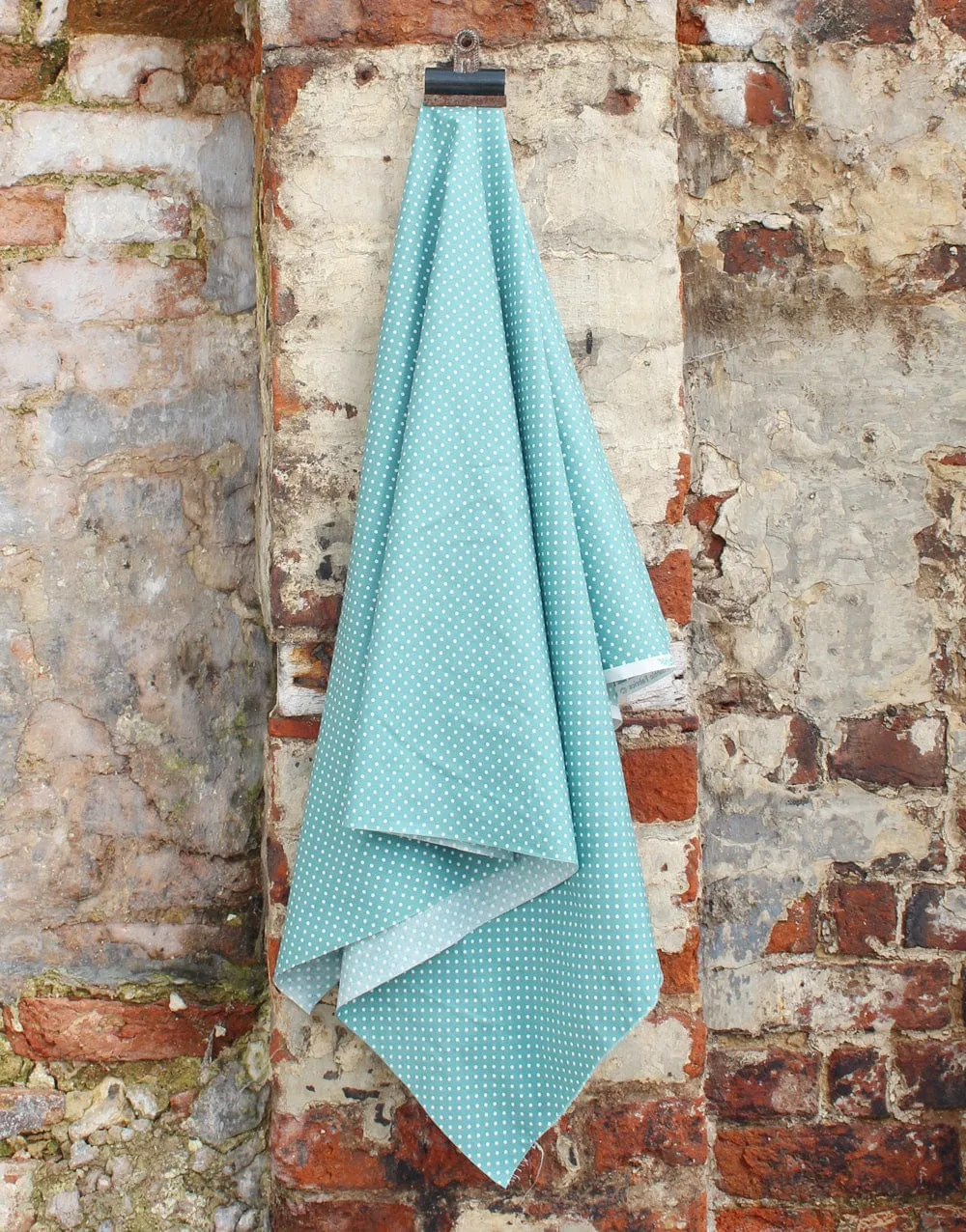 Pin Spot Cotton Poplin Fabric