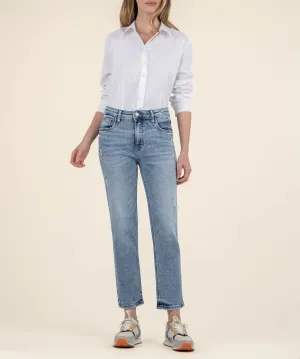 Rachael High Rise Mom Jean - Equality Wash