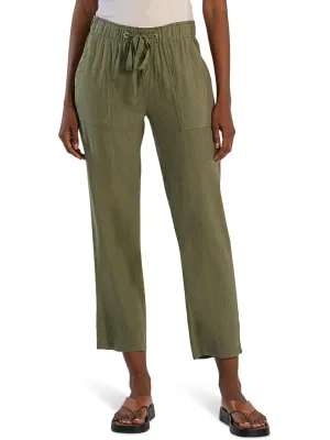 Rosalie Linen Pants - Fern