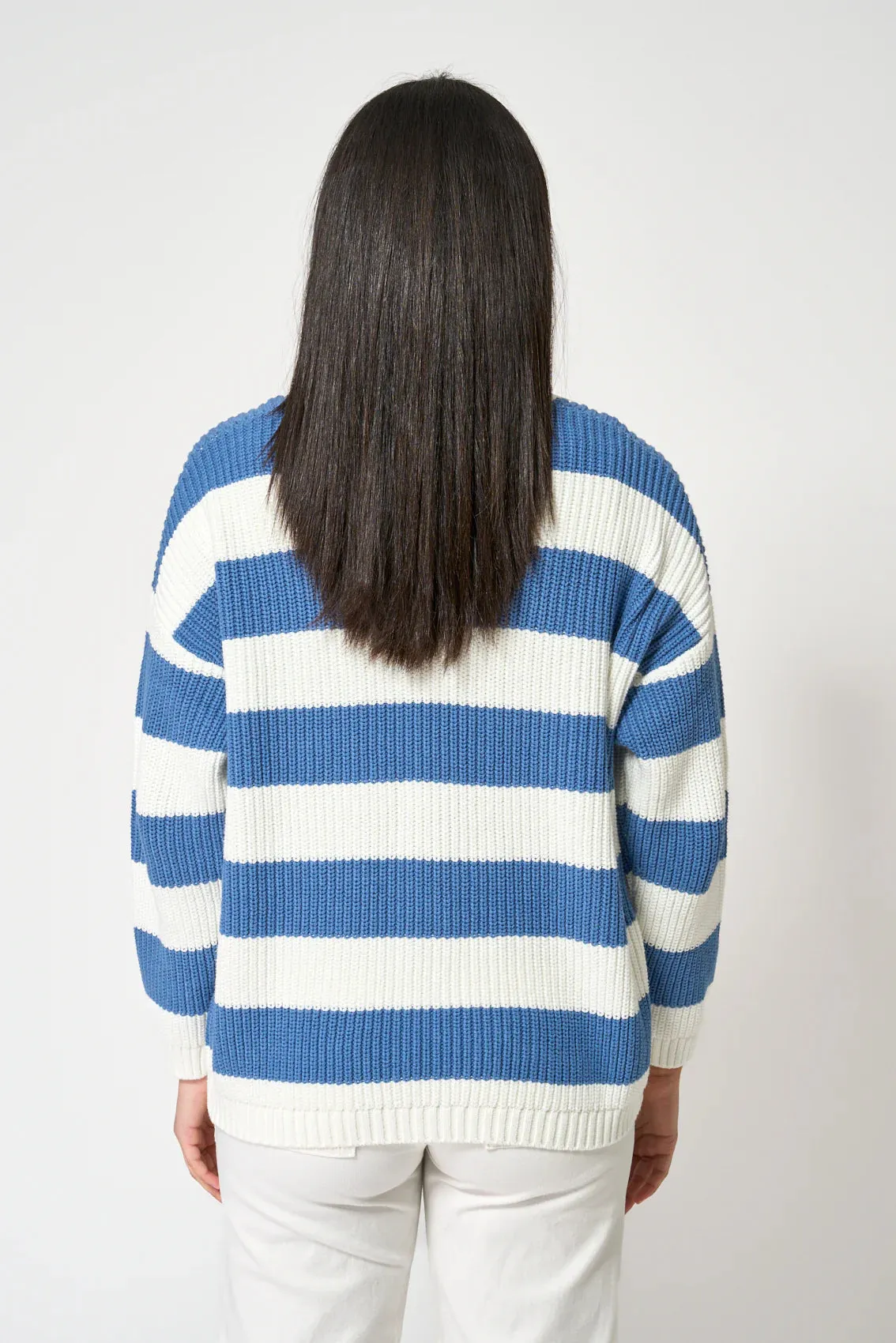 Striped Knit Cardigan