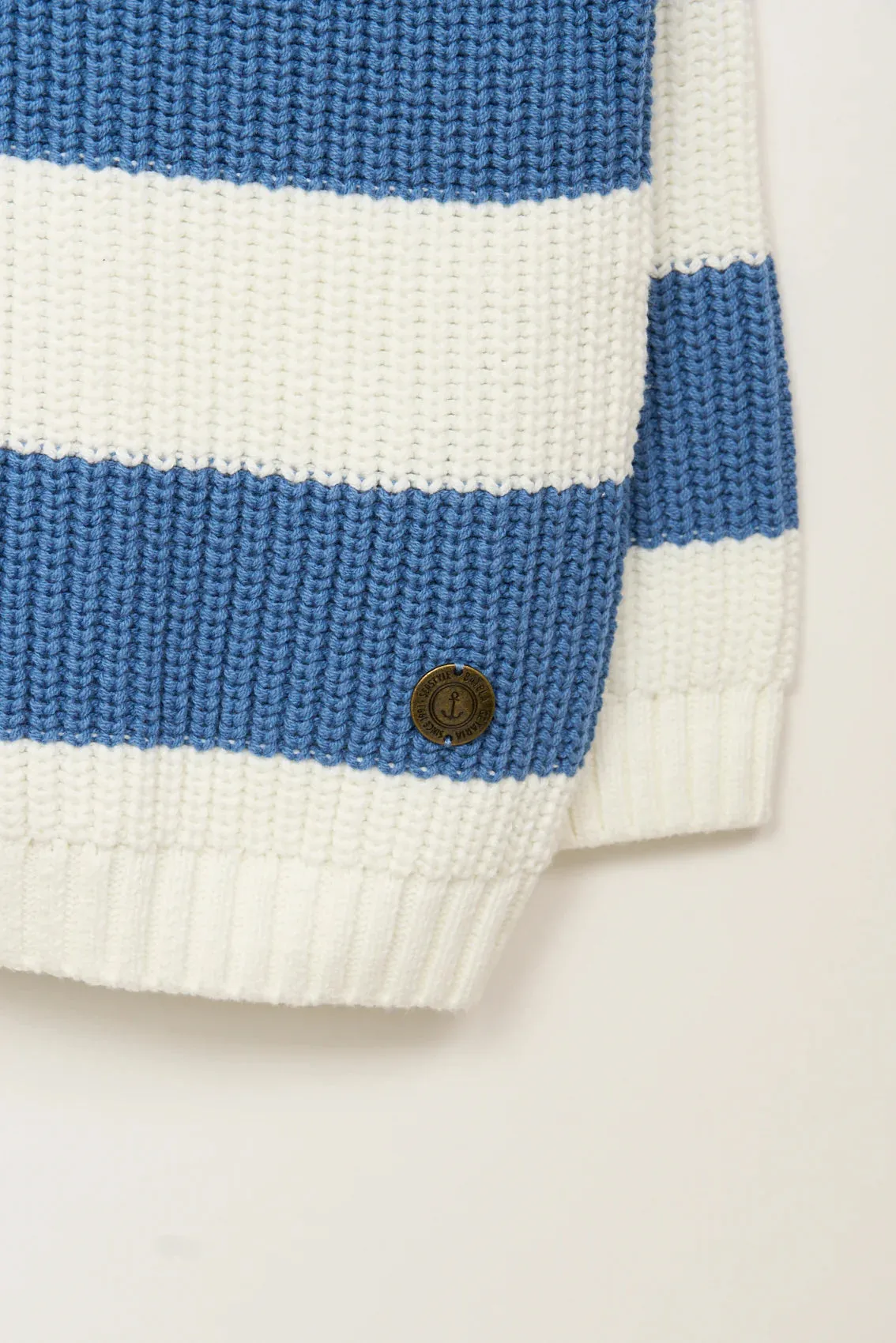 Striped Knit Cardigan