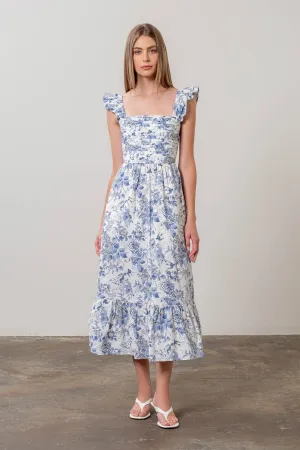 Vivienne Floral Midi Dress
